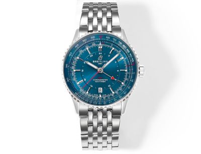 TW Factory Breitling Navitimer 41mm 2836 Movement Stainless Steel Strap Blue Dial Men Watch